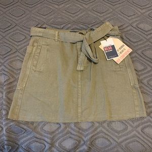 Angel Kiss Denim Mini Skirt Size Large Juniors